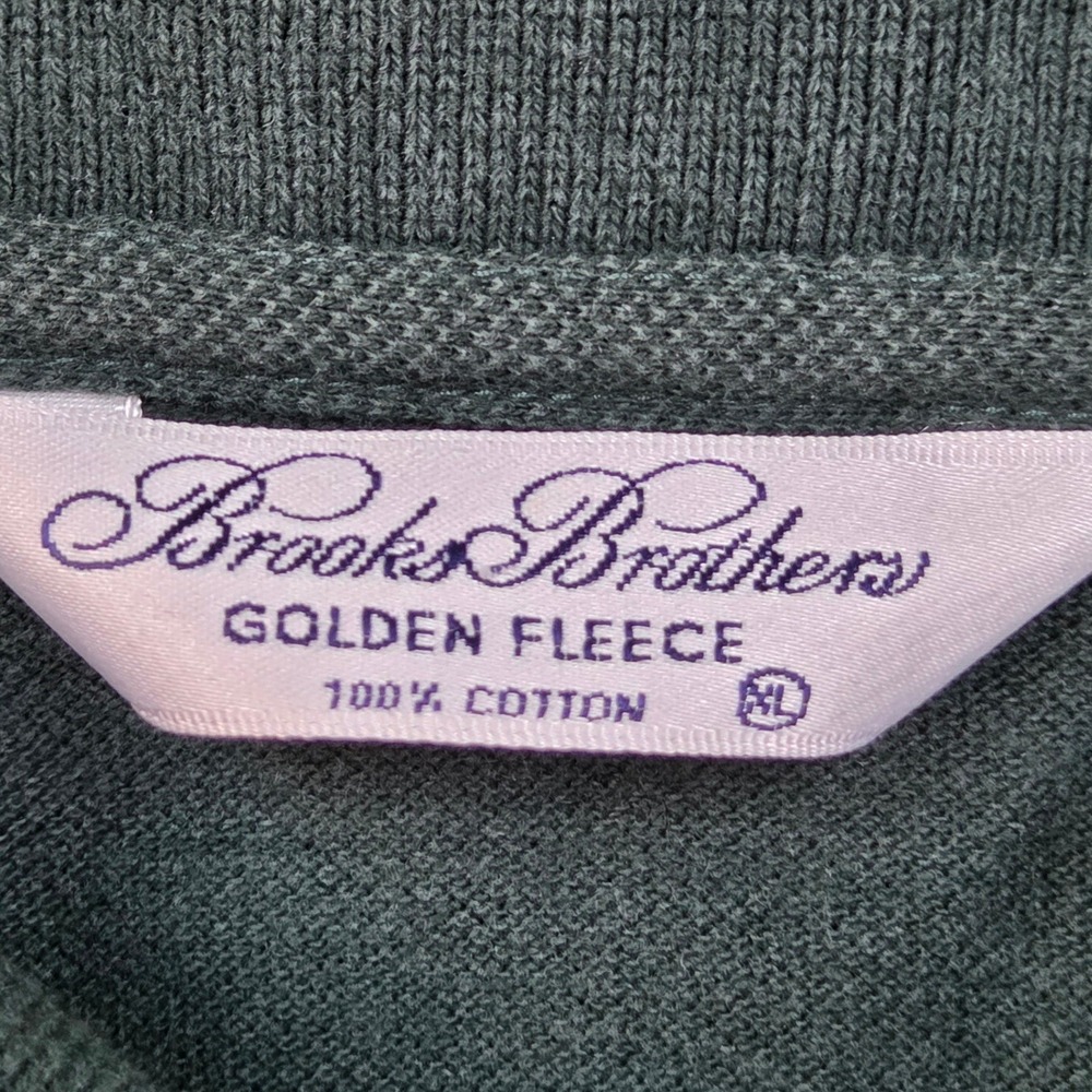 Brooks Brothers Polo Shirt Mens XL Golden Fleece Logo Pique Cotton Made in USA - Picture 2 of 7